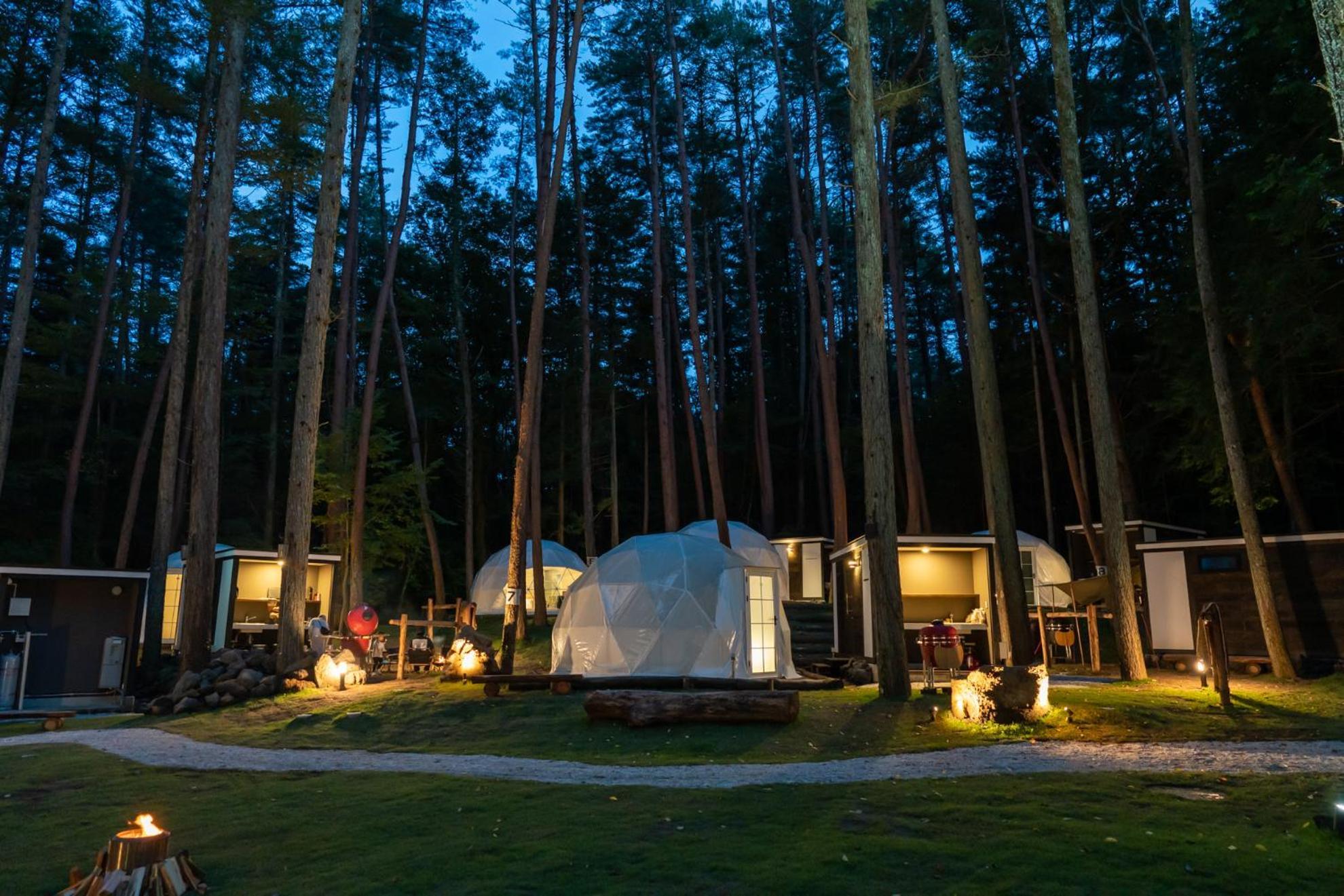 Glamping Villa Hanz Kawaguchiko Фуджикавагучико Екстериор снимка