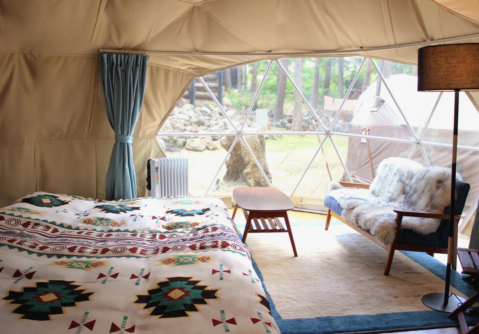 Glamping Villa Hanz Kawaguchiko Фуджикавагучико Екстериор снимка